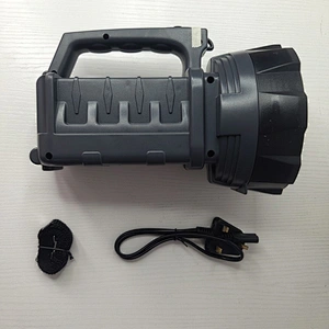 Portable high power torch light led flashlight with bright rechargeable searchlight for outdoor traveling