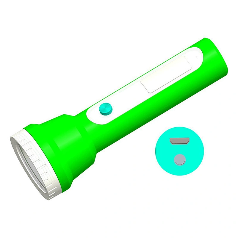High Quality Torch Light Led Flashlight Colorful Rechargeable Torch Light