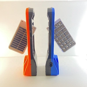 Portable Hand Held Outdoor Camping Emergency Lights Rechargeable Battery LED Solar Camping Light