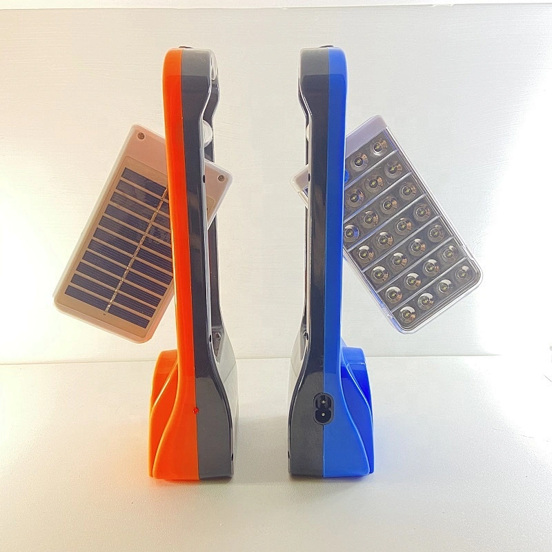 Portable Hand Held Outdoor Camping Emergency Lights Rechargeable Battery LED Solar Camping Light
