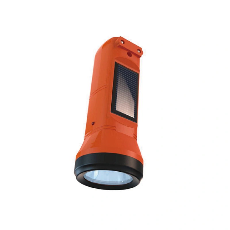 Rechargeable solar flashlight Emergency small tourch light  outdoor emergency flashlight solar power usb charge