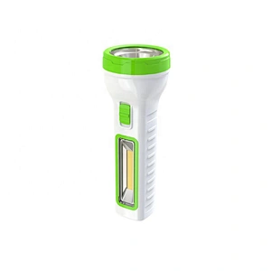 Portable LED 2W Torch Light Highlight Rechargeable Flashlight With 2W Side Light