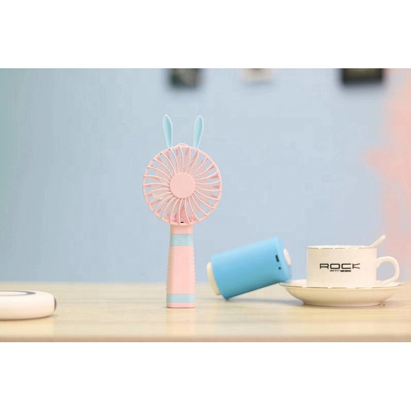 2019 New Products USB Table Fan Rechargeable Handheld Mini Portable Rechargeable Hand Fan
