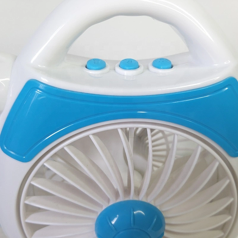 Multi-function charging fan with light