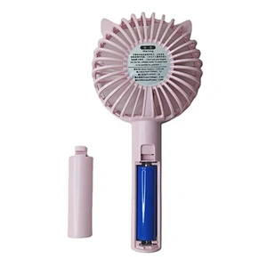 2021 New portable mini USB electric rechargeable hand fan personal handheld fan outdoor portable mini table electric fan