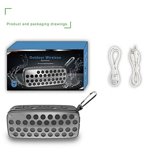 Portable wireless speaker professional audio with 1200mAh lithium battery