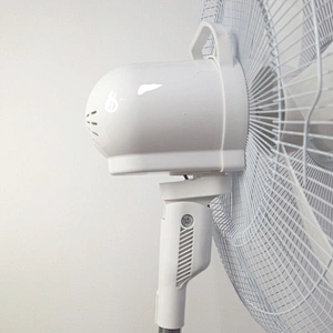 2020 New 18-inch standing fan floor charging stand fan with led lamps and solar panel