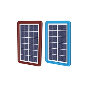 Portable small home solar panels to charge the mobile phone fan emergency solar panels
