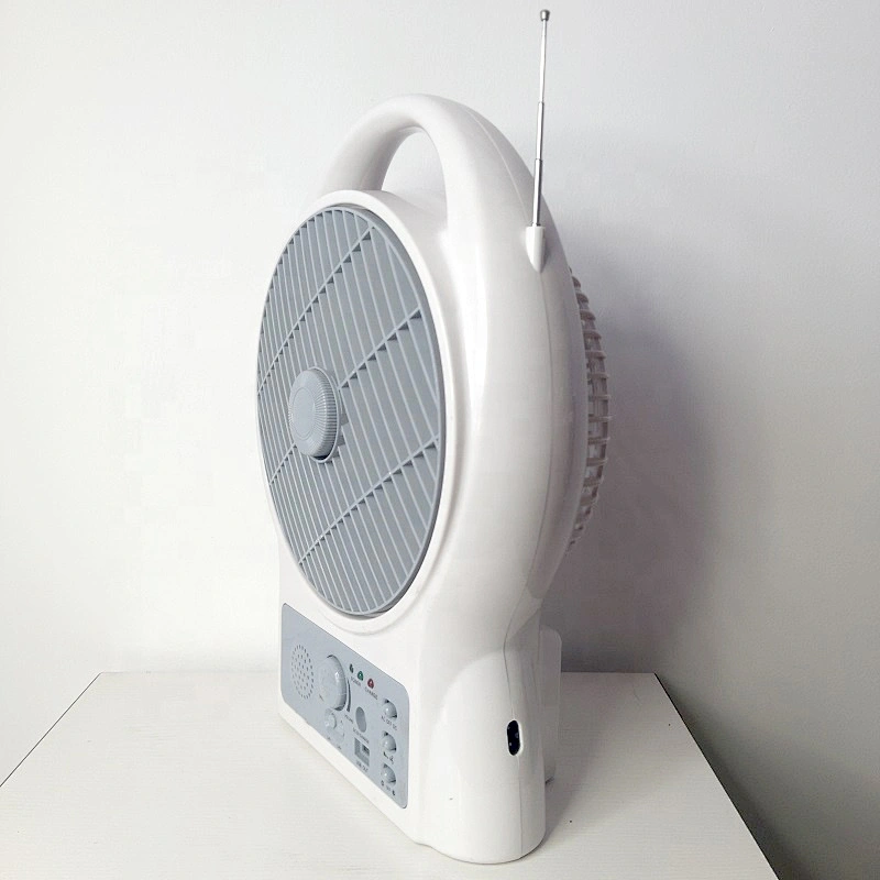 Portable USB solar power emergency 8-inch fan with 24 SMD night light