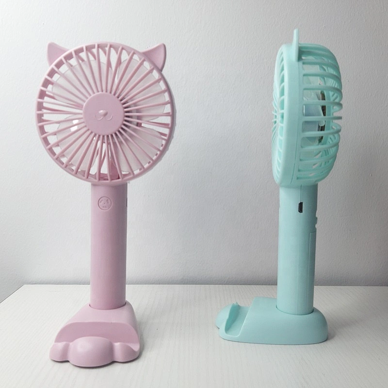 2021 New portable mini USB electric rechargeable hand fan personal handheld fan outdoor portable mini table electric fan