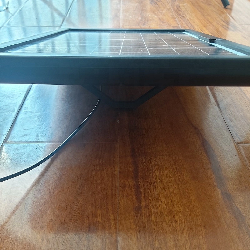 12W solar panels Home solar panels Come with DC cable and clip cable can Charge Mobile Power Bank and any other USB device