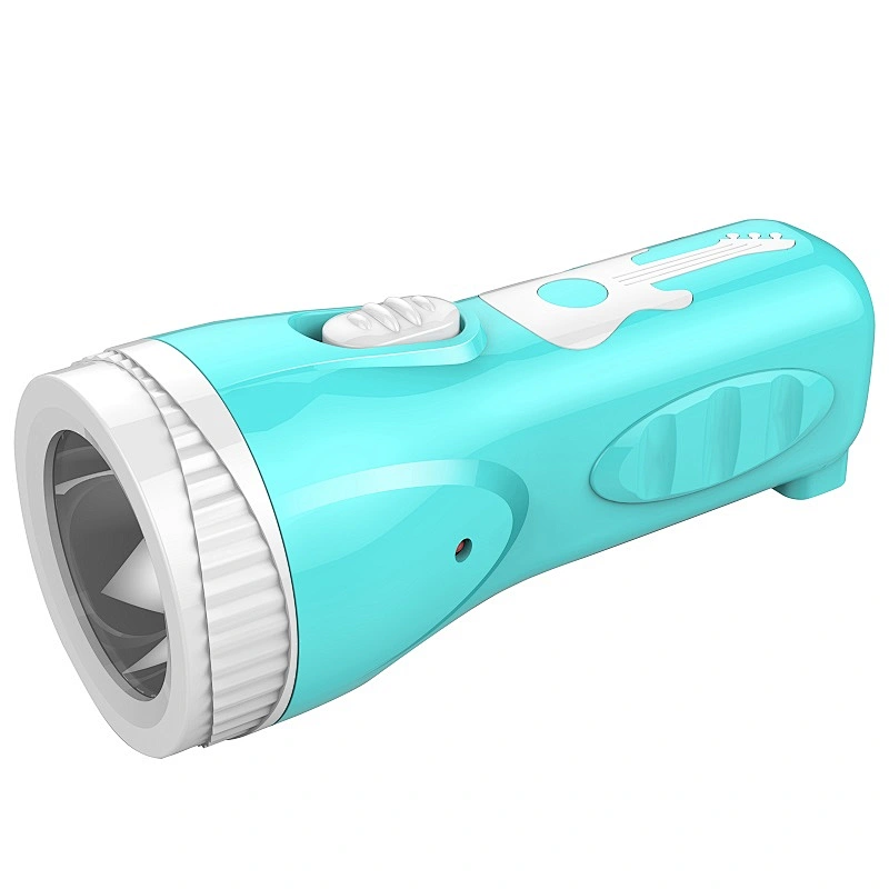 Rechargeable portable small flashlight outdoor emergency led torch light plastic pocket flashlights