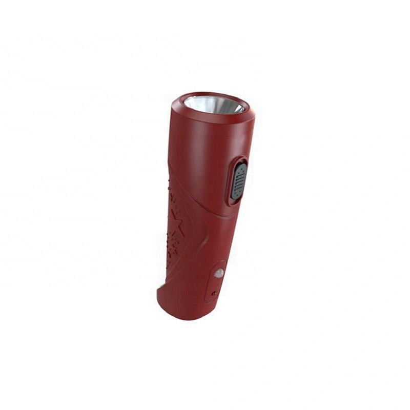 1200mAh Portable small flashlight high power torch light home emergency flashlight solar power usb charge