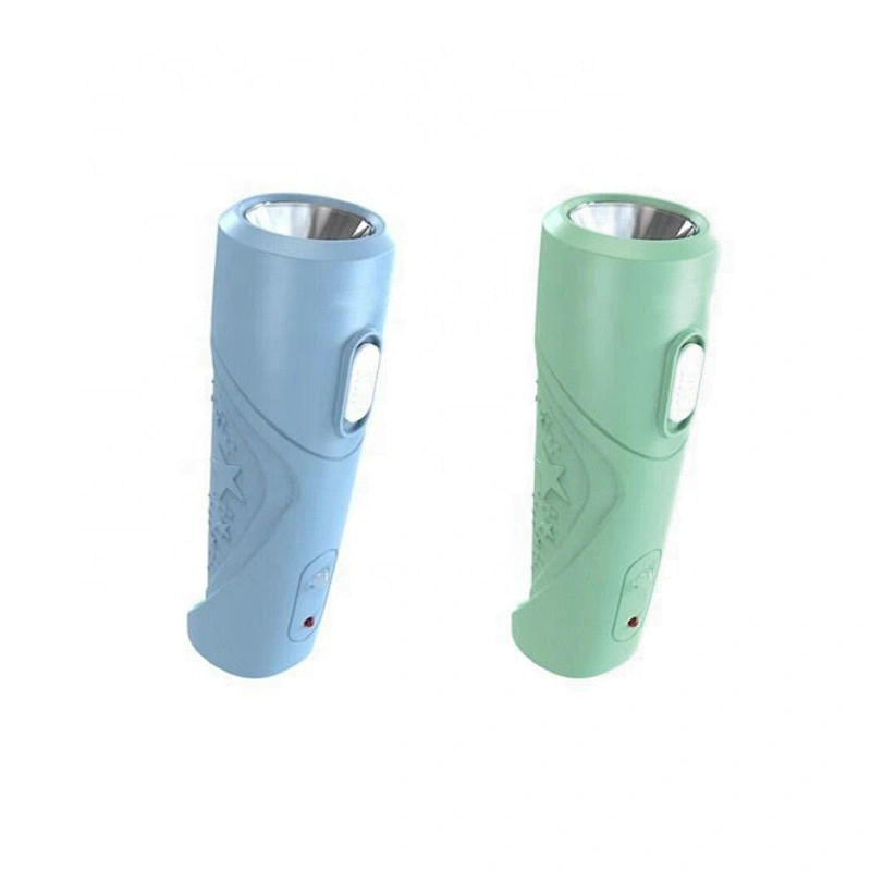 1200mAh Portable small flashlight high power torch light home emergency flashlight solar power usb charge