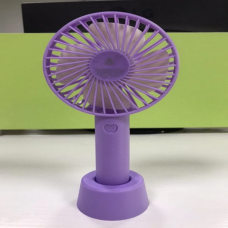 Mini Portable Handy Usb Rechargeable handheld fan battery DC motor USB rechargeable hand fan