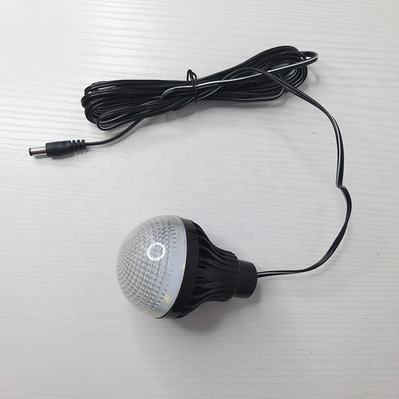 Built-in LED side light speaker portable outdoor with 3 bulbs and 1 disco lamp Speaker lighting system