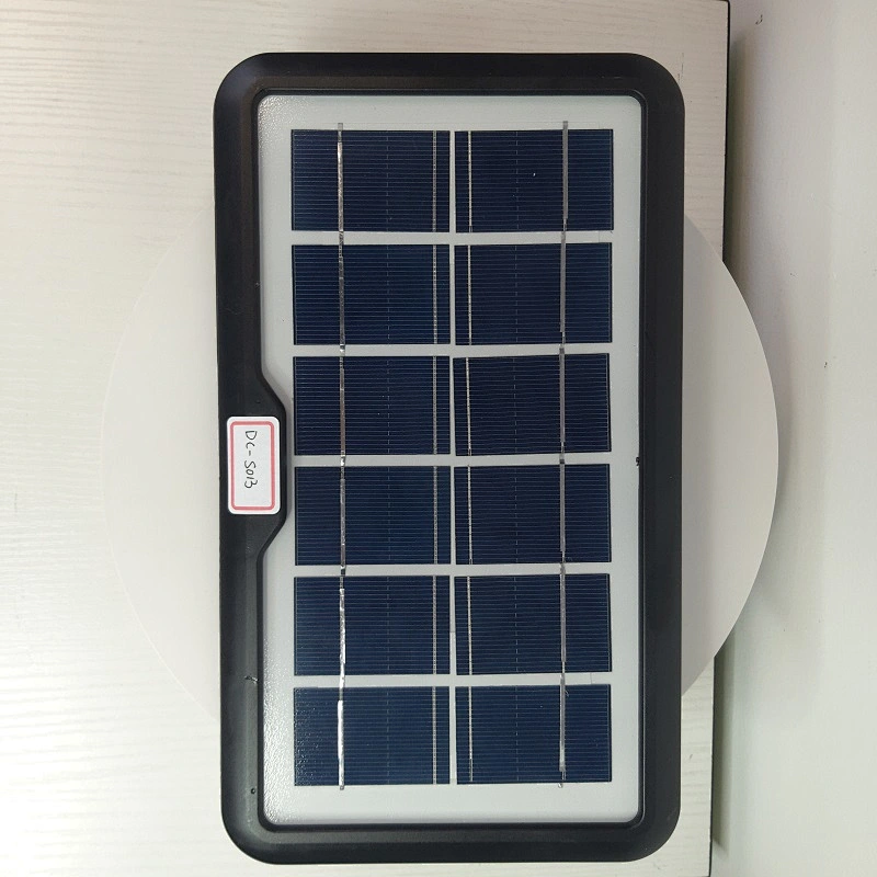 4500mAH Li-ion Battery Type Solar lighting System Kit Plastic Solar Power System with Emergency Power Supply Function