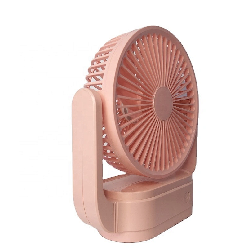 Portable Adjustable wind speed small table fan with USB(Type C)