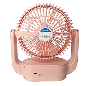 Portable Adjustable wind speed small table fan with USB(Type C)