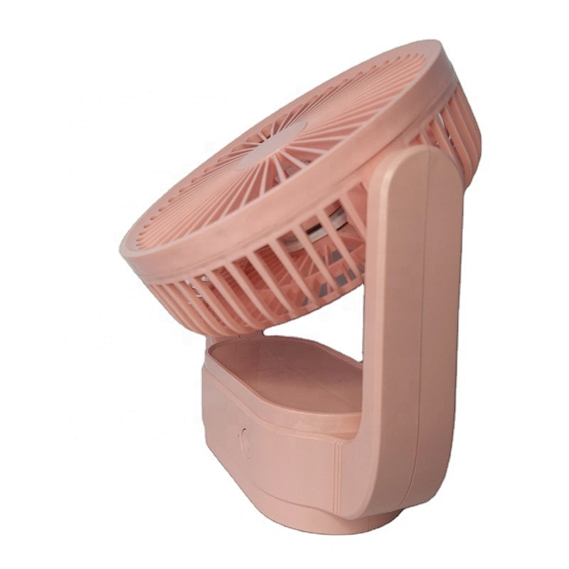 Portable Adjustable wind speed small table fan with USB(Type C)
