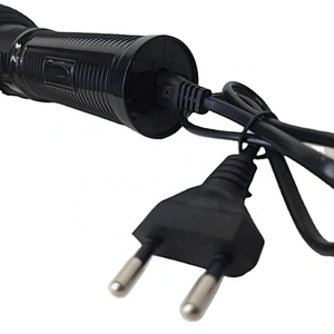 Outdoor cycling fishing portable camping torch 2 lighting mode rechargeable led flashlight