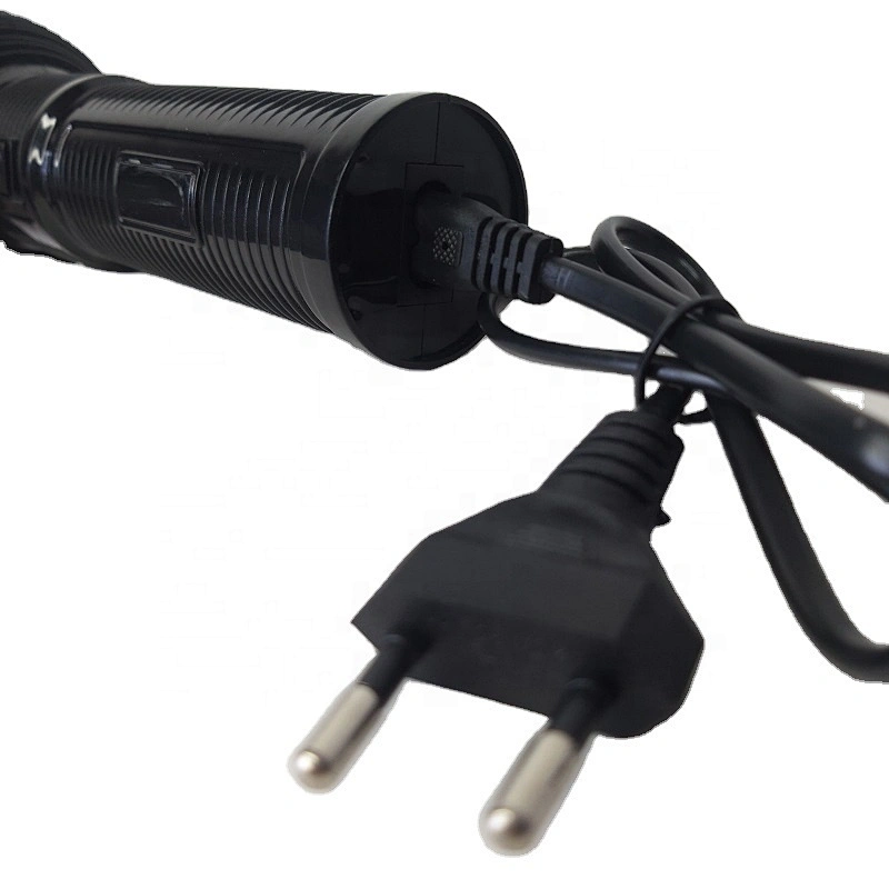 Outdoor cycling fishing portable camping torch 2 lighting mode rechargeable led flashlight