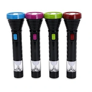 Portable rechargeable LED flashlight for outdoor emergency energy saving flashlight