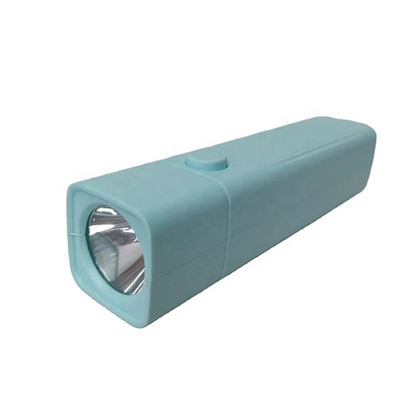 USB Rechargeable Lampe Torche Powerful Led Flashlight Black Luminous Light OEM