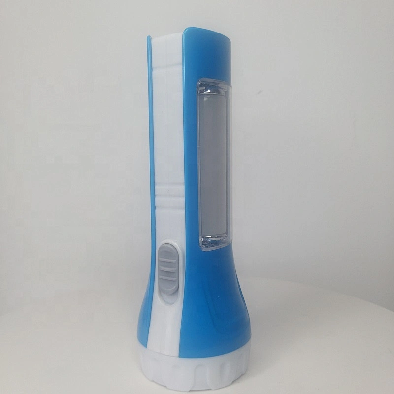 ABS Plastic 3xAA Dry battery Torch Flashlights  led camping torch light flashlight for family use powered by dry battery