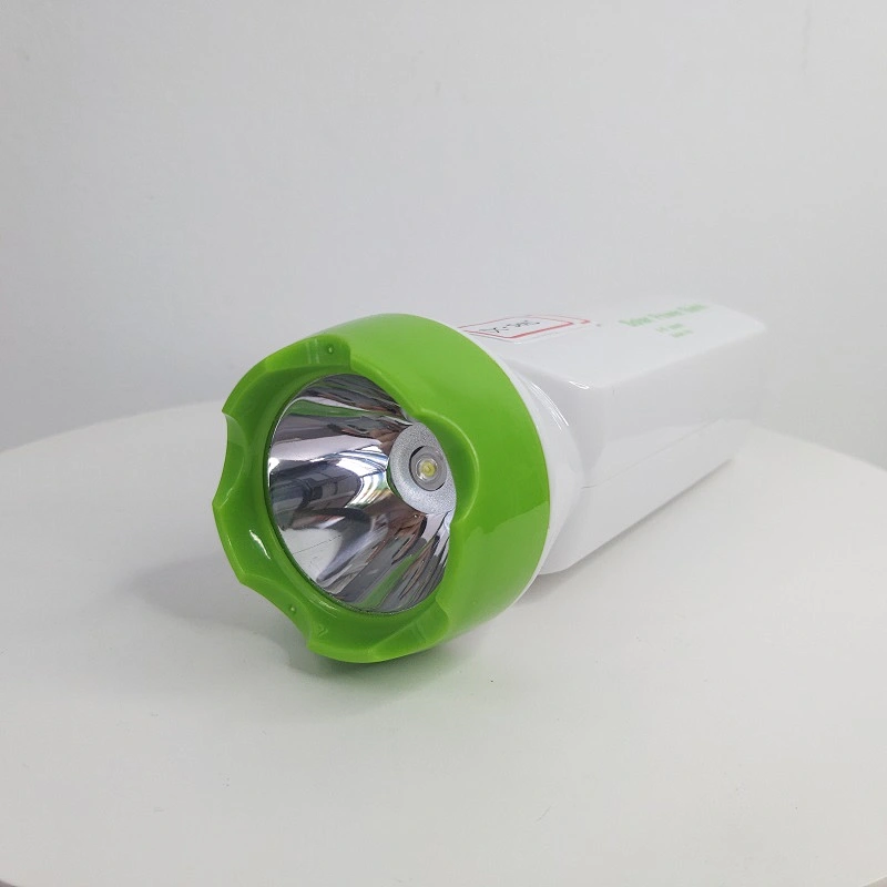 Portable LED solar flashlight with mobile charger to charge mobile phone solar indoor lighting