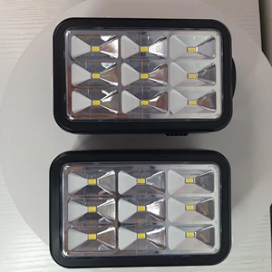 4500mAH Li-ion Battery Type Solar lighting System Kit Plastic Solar Power System with Emergency Power Supply Function