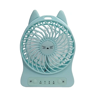 Mini Desk Fan USB Mini Standing Fan Portable Micro Rechargeable Fan