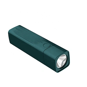 USB Rechargeable Lampe Torche Powerful Led Flashlight Black Luminous Light OEM