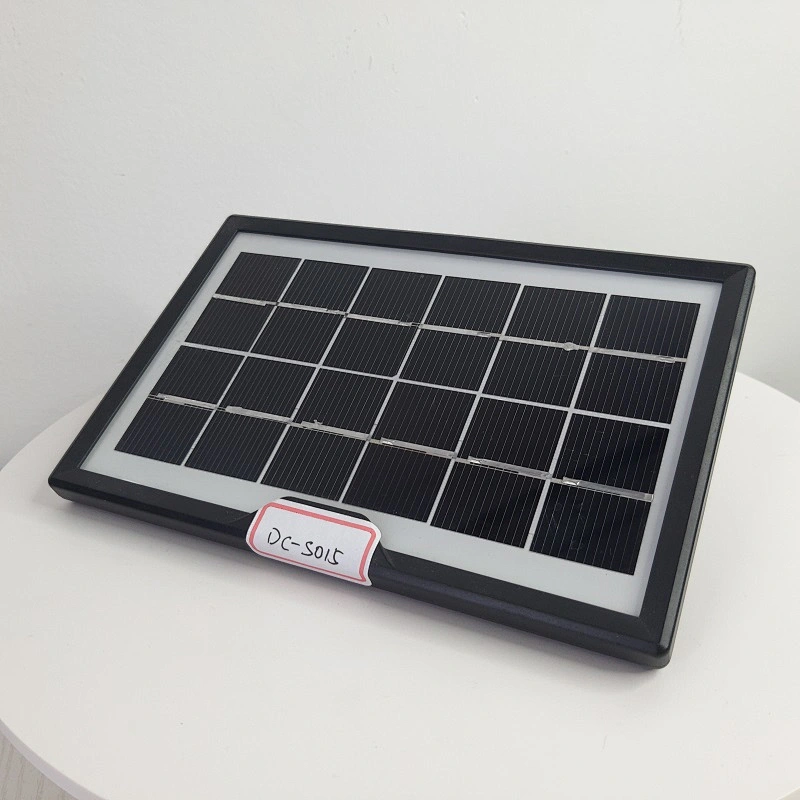 Portable LED solar flashlight with mobile charger to charge mobile phone solar indoor lighting