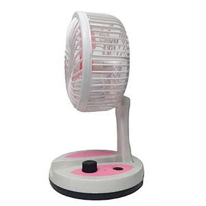 Multi-functional folding fan with table lamp