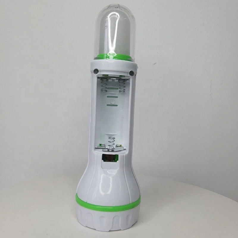 Plastic body powerful dry battery torch led light flashlight for housing lighting