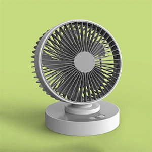 Plastic desk Fan Blades Small Rechargeable table Fan