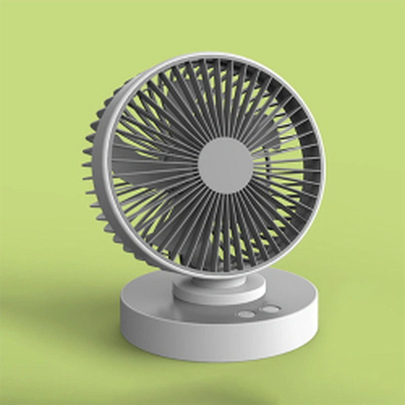 Plastic desk Fan Blades Small Rechargeable table Fan