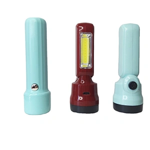 Pocket Torches Portable Mini LED Flashlights Rechargeable LED Torch Flash Light with Side Lamps