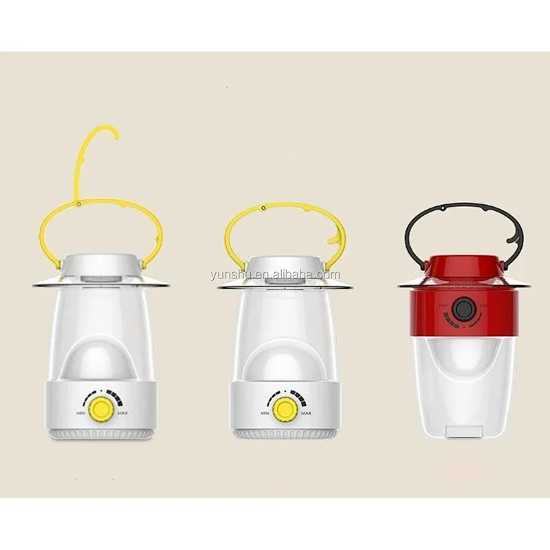 Portable Handle Light Lantern Rechargeable Outdoor Camping Lamp