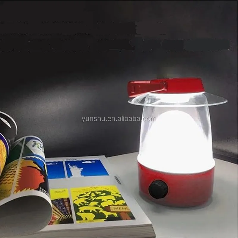 Portable Handle Light Lantern Rechargeable Outdoor Camping Lamp