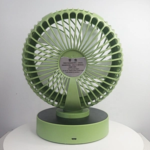 Air circulation shaking head USB portable rechargeable mini table fan with battery