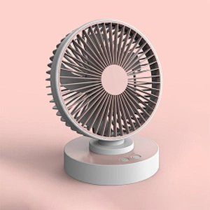 Plastic desk Fan Blades Small Rechargeable table Fan