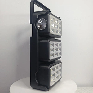 Easy power mini design portable solar power lighting system with lithium battery and solar panel detachable lamp