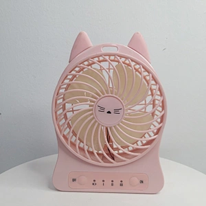 Mini Desk Fan USB Mini Standing Fan Portable Micro Rechargeable Fan