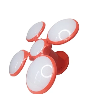 Wholesale suppliers foldable 9w 15w soccer emergency light ac dc rechargeable led bulbs price list e27/b22