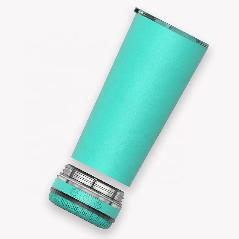 2022 new arrival wireless stainless steel 20 30 oz 17oz 20oz 30oz skinny straight blank tumbler sublimation bt speaker with cup