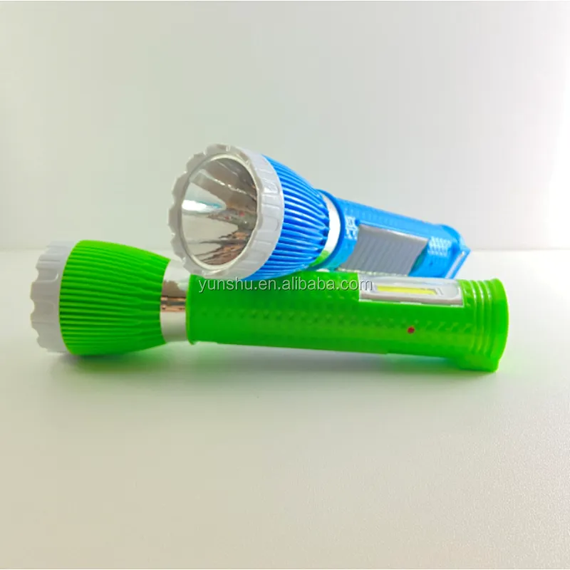 custom usb rechargeable flashlight multifunction super bright solar dynamo outdoor waterproof emergency led torch flash light
