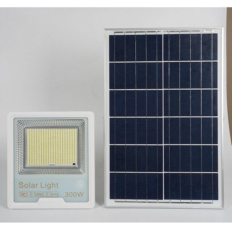 Smart high power energy saving 300 w watt handybrite solar powered led flood light 200w 300w ip66 ip67 ip68 portable floodlight