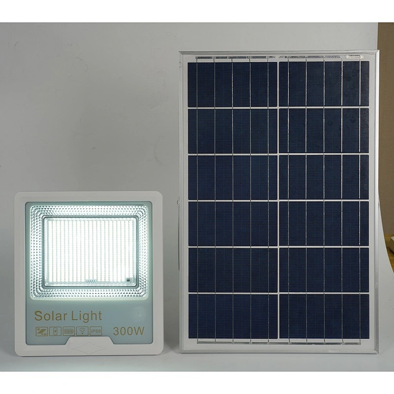 Smart high power energy saving 300 w watt handybrite solar powered led flood light 200w 300w ip66 ip67 ip68 portable floodlight